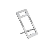 Aluminium Phone Stand with Multiple Corners, No Tools Required, Installation, Space for Most Devices, Portable 6.5 Inch Four Point Seven Plan for Telework, Car Use, Thin