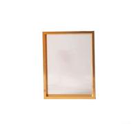 Aluminium Photo Frame, 1 Piece, Double-Sided Transparent A3/A4 Poster/Sketch Wall-Hanging Frame, Clear Display, Strong Fix, Photo Frame, Offices & Homes(Gold)