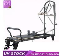 Aluminium Pilates Reformer Machine With Half Tower (Half Cadillac) Jumpboard & Box Included
