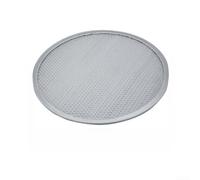 Aluminium Pizza Screen Perforated Baking Tray Round Mesh Pan for Crispy Crust Commercial Bakery Disc Oven Rack Insert Non Base(11 inch)