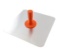 Aluminium Plastering Hawk - Plasterers Hawk Builders Board 30cm x 30cm Heavy Gauge Aluminium Base - Lightweight