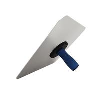 Aluminium Plastering with Soft Grip Handle Plaster Mortar Board Holder Finishing Plastering Tool Plasterers for Drywall Cement Mortar