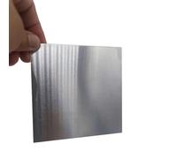 Aluminium plate sheet, 5052 Aluminum Engraved Plate Flat Sheet Thickness 3-10mm Multiple Sizes With Pack Of 2(3x100x100mm 2pcs)
