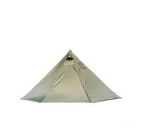 Aluminium Pole Pyramid Tent 2.5kg Lightweight Camping(Brown)