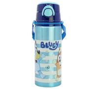 ALUMINIUM POP UP BOTTLE WITH STRAP 730 ML BLUEY