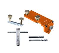 Aluminium Profile Drill Guide - Precision Cutter, Positioning Tool | Professional Extrusion Division Assistant for Railing Manufacturing Installation Cable Woodworking Metalworking L