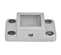 Aluminium Profile Fixed Base 3030 Bidirectional Corner Connector for Flange Mounting, High Hardness Alloy Connection Block with Card Slot Design, Industrial Grade