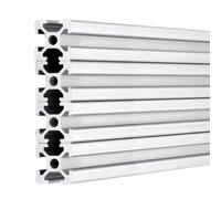 Aluminium Profiles， 4pcs 20x20mm Square T Type Slot 2020 Anodized Linear Rail(Sliver,150mm Long)
