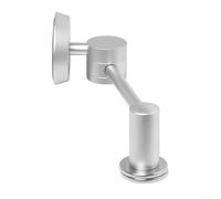 Aluminium Puck Screen Holder Stand For Coffee Filters Rack, Magnetic Mount Design With Strong Attraction, Foldable Adjustable Space Saving Storage For Portafilter Accessories(Sliver)