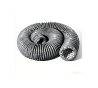 Aluminium PVC Ventilation Air Ducting Vent Hose Pipe for Extractor Fan, HydroponicsUtility Blower Ventilation Fan Exhaust Fan(45cm)