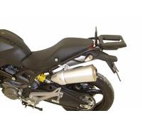 Aluminium rack top case carrier black for Ducati Monster 696 (2008-2014)/796