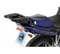 Aluminium rack top case carrier black for Suzuki GSF 600 S Bandit (2000-2004)