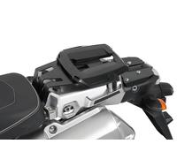 Aluminium rack top case carrier instead of pillion seat-black for Yamaha XT 1...