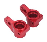 Aluminium Rear Hub Carrier Set for LOSI 110 22S 2WD RC Car (Red) | Durable aluminium alloy rear knuckle arms resist bending under pressure for smoother handling on rough terrain
