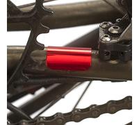 Aluminium Rear Triangle Frame Protector for BROMPTON 1.8g only RED