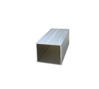 Aluminium Rectangular Tube, 6063 Aluminum Alloy Rectangular Square Tube Industrial Machinery 245mm 500mm Various Sizes(245mm 15x38x1mm)