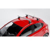 Aluminium Roof Bar Set Silver 130cm 19g MENABO MITSUBISHI TRITON 2.5D