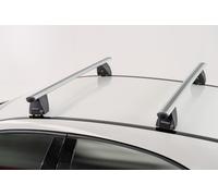 Aluminium Roof Bar Set Silver 130cm 41g MENABO PEUGEOT 308 Mk II 1.6HDi