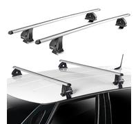 Aluminium Roof Rack Bars, Fits Renault Arkana 2021+ onwards, Aerodynamic Complete System with Locks (without Security Locks)