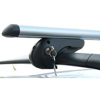 Aluminium Roof Rack Bars VDP Rio 135 Compatible with Peugeot Partner from 08 Onwards Lockable