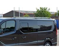 Aluminium Roof Rack Rails Side Bars Set To Fit L2H1 Trafic (2014+)
