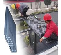 Aluminium Roofing Panels, Durable Lightweight Construction Material for Sheds and Building Cladding