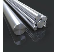 Aluminium round bar all diameters and sizes aluminium rod from 1/4" up to 2" or 6.35mm up to 50mm, Aluminium round bar grade 6082 (1, 1000mm, 6.35mm - 1/4")