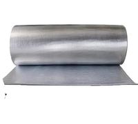 Aluminium Sheet Insulation Foam Foil, Self Adhesive 2 Sided Reflective Bubble Foil Insulation Roll 5mm 5-50m2(15㎡= 1x15m)