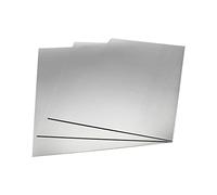 Aluminium Sheet Metal Plate - 1050 Grade - Premium Quality - Versatile Use - The Mesh Company (1mm Thick 300 x 100mm - 1 Pack)