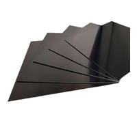Aluminium Sheets & Plate 20pcs Black Anodized Aluminum Plates 150x100x0.8mm - Durable For Magnets, Construction & Transportation