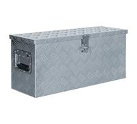 Aluminium Side Locker Lockable Tool Box Trailer Storage Chest Van Truck HGV