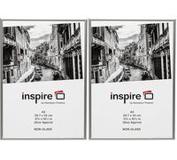 ALUMINIUM Silver A3 29.7x42 cm Certificate Photo Frame Non Glass Picture Aperture PAAFA3BX (Pack of 2)