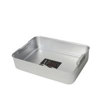 Aluminium Silver Deep Handled Baking Pan 420x305x100mm (Each)