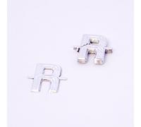 Aluminium Silver Letters Smithers Oasis Pack of 10 (Letter R)