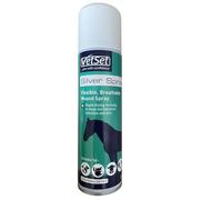 Aluminium Silver Spray 9222, 250ml (Pack of 1) | Veterinary Wound Care Spray for Horses, Cattle, Sheep & Pets | Protective Breathable Barrier for External Wounds & Abrasions