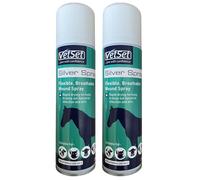 Aluminium Silver Spray 9222, 250ml (Pack of 2) | Veterinary Wound Care Spray for Horses, Cattle, Sheep & Pets | Dual Pack for Protective, Breathable Barrier on External Wounds & Abrasions