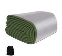 Aluminium Sleeping Mat Foam Mats, Sleeping Mat 9mm Thick Outdoor Double-sided Moisture-proof Foldable Tent for Camping Insulated Mat Foldable Tent Mat Floor Mat Thermal Mat(3m x 2m)