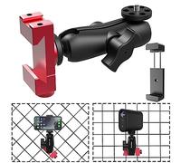 Aluminium Smartphone Fence Mount - Fence Mount for iPhone & Android, Mevo Start, Insta360 X5 X4 Camera,Phone Camera Holder for Tennis & Pickleball Training, Tennis Training Equipment