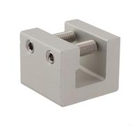 Aluminium Solar Panel Middle Clamps, Efficient and Reliable Standing Seam Bracket Clamp for Sheet Metal Roof Mounting (1Pc )