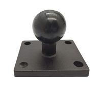 Aluminium Square Mounting Base with 1 Inch Ball for Head Mount for Zumo Series Camera Rapid Connector