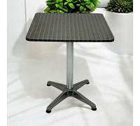 Aluminium Square Pedestal Table Be Furniture