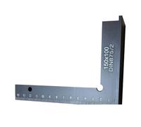 Aluminium Square With Seat Precisions 90 Degree Ruler Right Angles Positioning Block Layout Hand Tool For Laboratory Use Layout Hand Measuring Tool