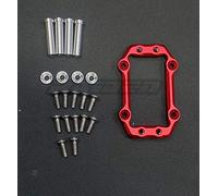 Aluminium Steering Servo Mount Set for Arrma Kraton Senton Talion Typhon Outcast - RED