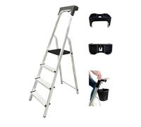 Aluminium Step Ladder 125KG (4-Step & Tool Tray)