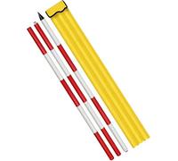 Aluminium Survey Pole for Construction Mapping(B,9.84 feet/300 cm)