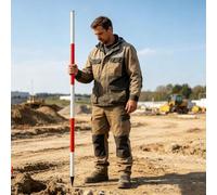 Aluminium Survey Pole for Tree Height Estimation/Outdoor Marker(14m/45.9ft)