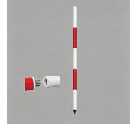 Aluminium Survey Pole, Measuring Rod - Sectional Prism Rod for Site and Land Surveying, Construction Layout, Engineering Measurement(3m/9.84ft)