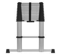 Aluminium Telescopic Ladder 13-Tread EN 131 - Sealey ATL13 New