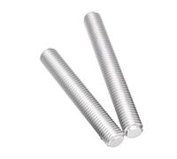 Aluminium Threaded Rod, M8 M10 M12 Full-Thread Bar, Length 40 90 200mm Fully Threaded Rods Bar Studs 2pcs(M12x50)