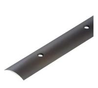 Aluminium Threshold Strip 40mm x 1M Door Floor Trim Transition Carpet Cover LPOS TMW Profiles (Dark Brown)